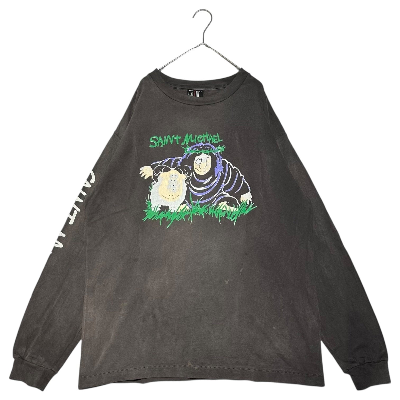 SAINT MICHAEL(セントマイケル) LS TEE SHEEP GORILLA 長袖 Tシャツ 羊