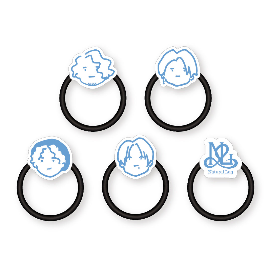 アクリルヘアゴム（全5種ランダム） – Da-iCE OFFICIAL SHOP