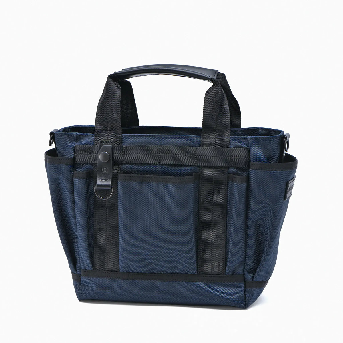 小さなガーデントート ポケットが沢山ミニトート コーデュラ®×本革