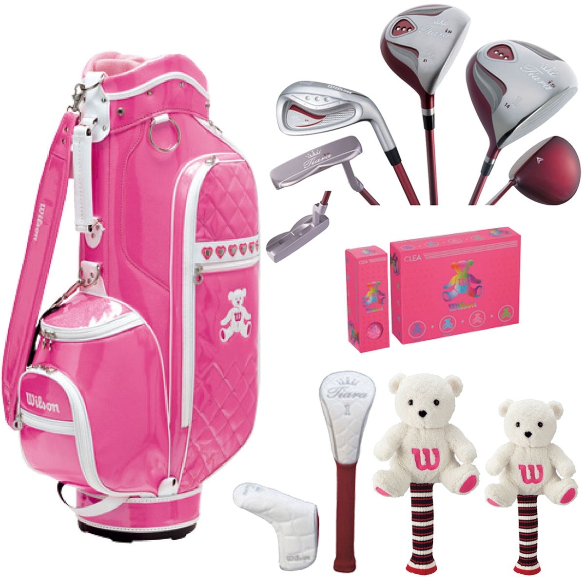 セール・アウトレット】ティアラ クラブセット(6本セット) レディス