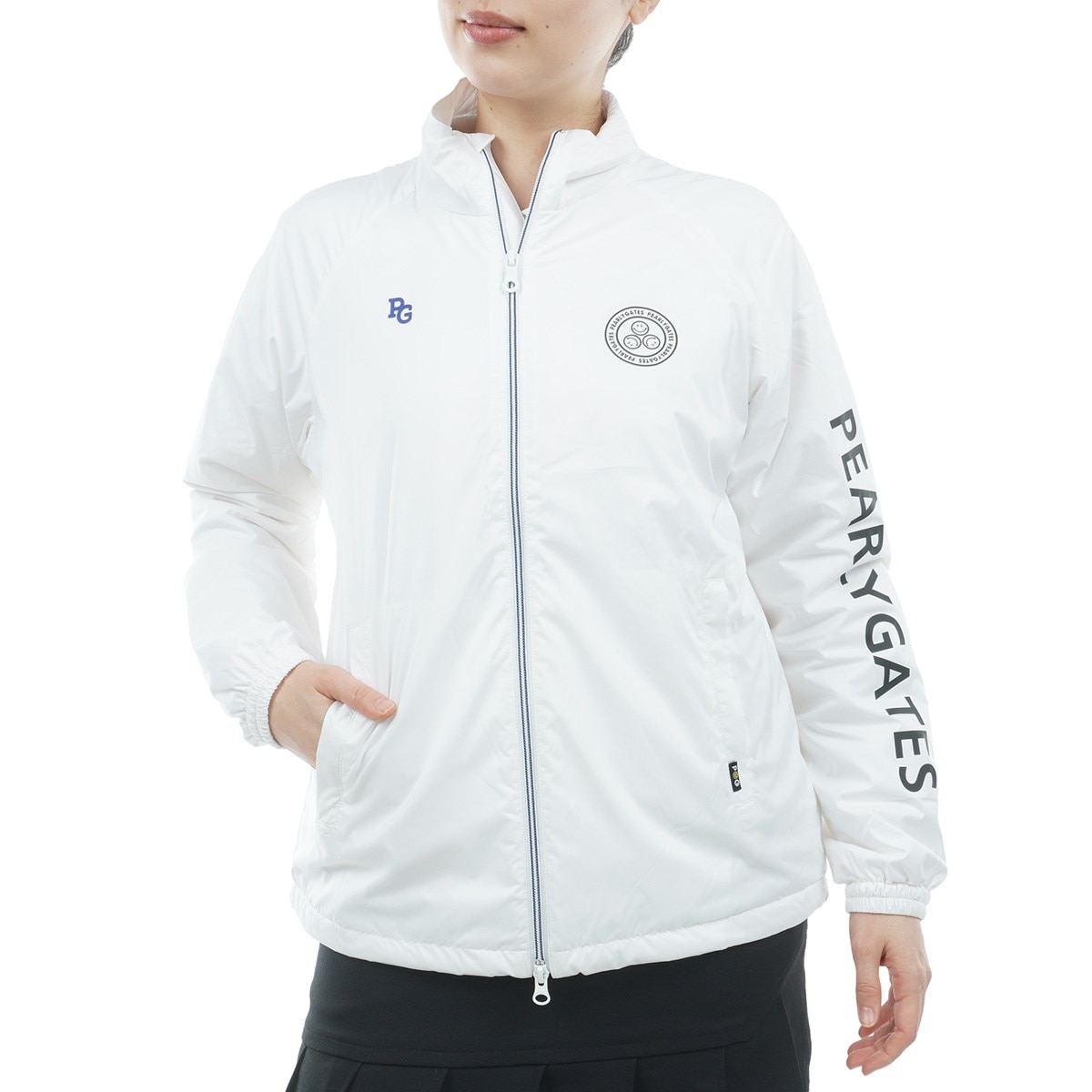 ミニリップ フルジップブルゾン レディス(アウター(ブルゾン、ウインド