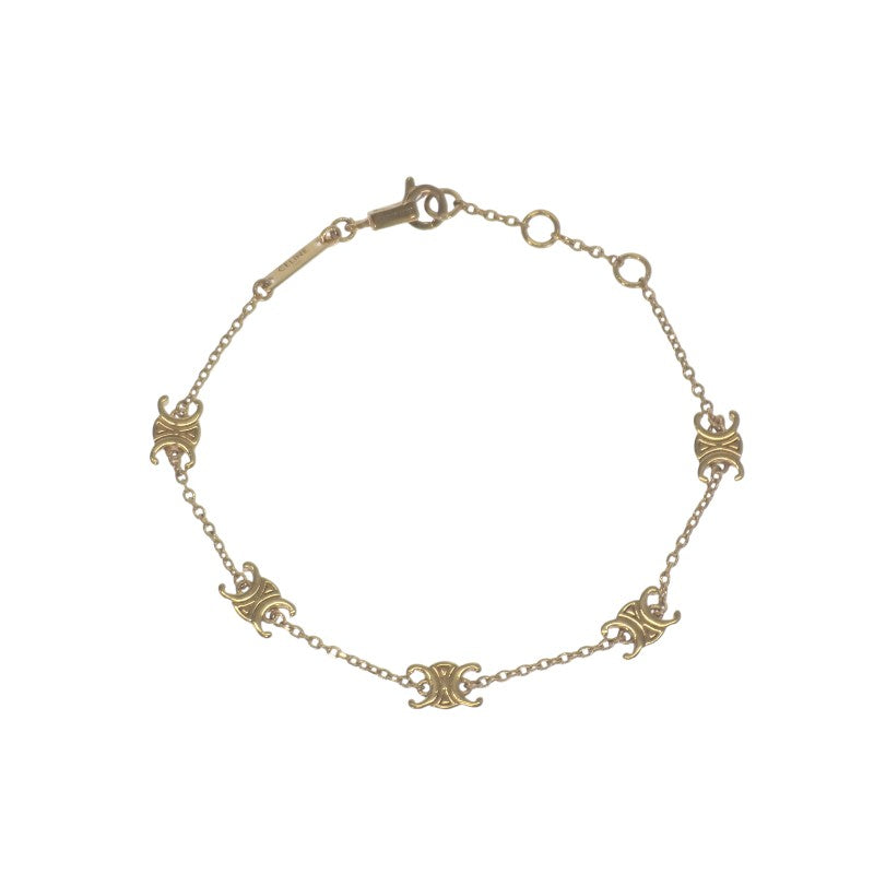 セリーヌ CELINE ミニ トリオンフ 460MT6BRA.35OR ブレスレット メタル