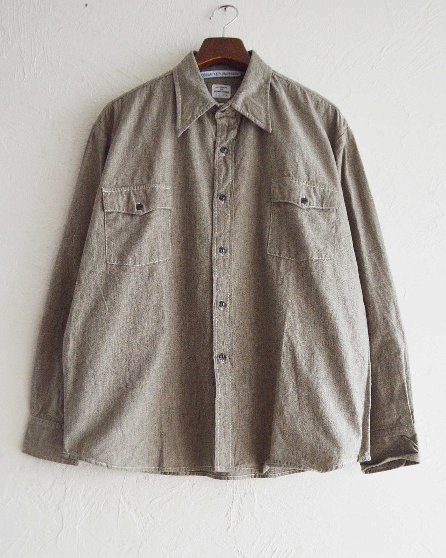 necessary or unnecessary ネセサリーオアアンネセサリー N.O.UN / WW