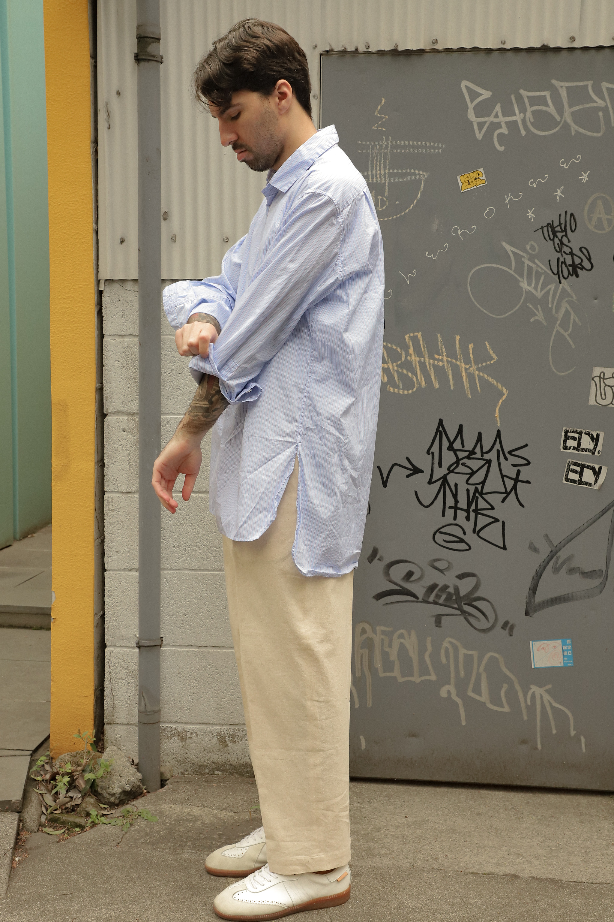 Bergfabel】 -LONG FARMER SHIRT- | MAIDENS SHOP | メイデンズショップ