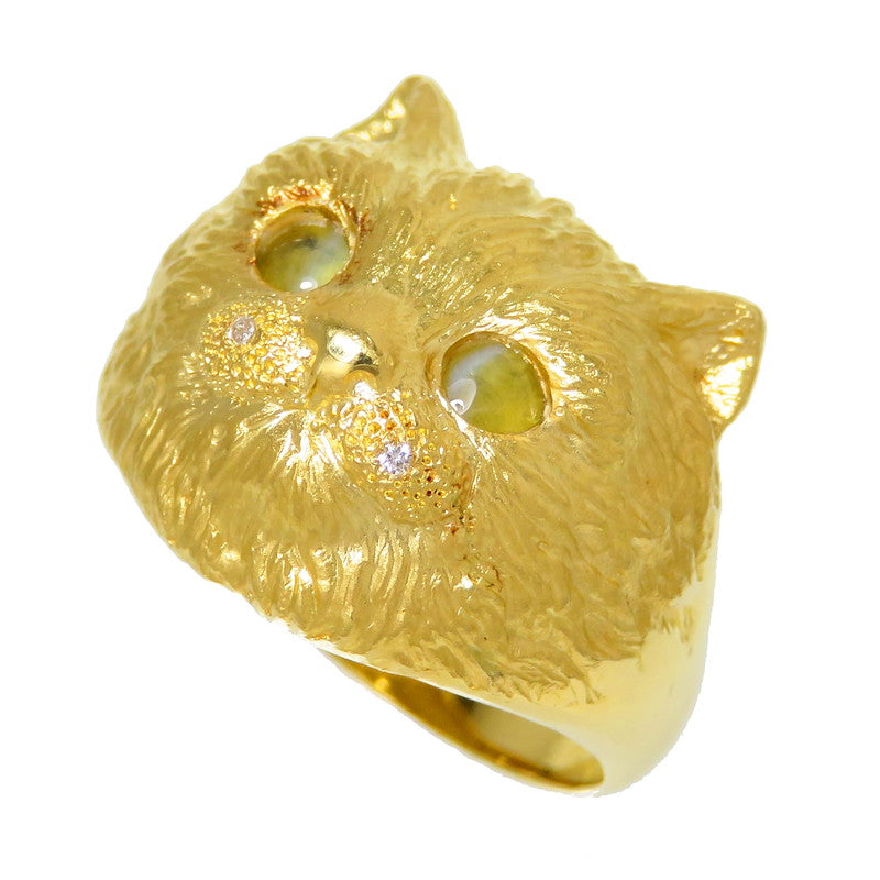 15号 ネコ/猫/動物/アニマル 猫目 ねこさんかわいい クリソベリル