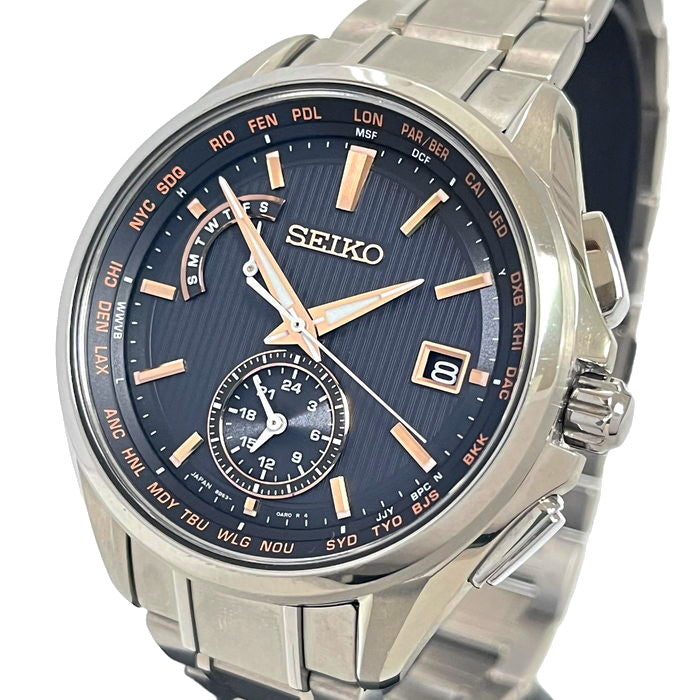 SEIKO/セイコー】 ブライツ 8B63-0AV0 腕時計 チタン ソーラー電波