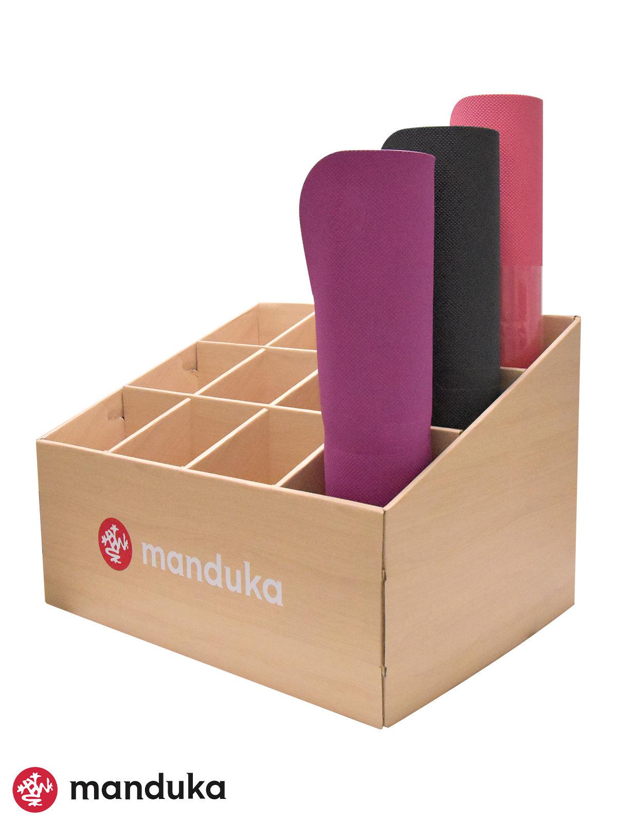 Manduka ヨガマットボックス 什器 12本 組み立て式 [OPT] ※別途個別