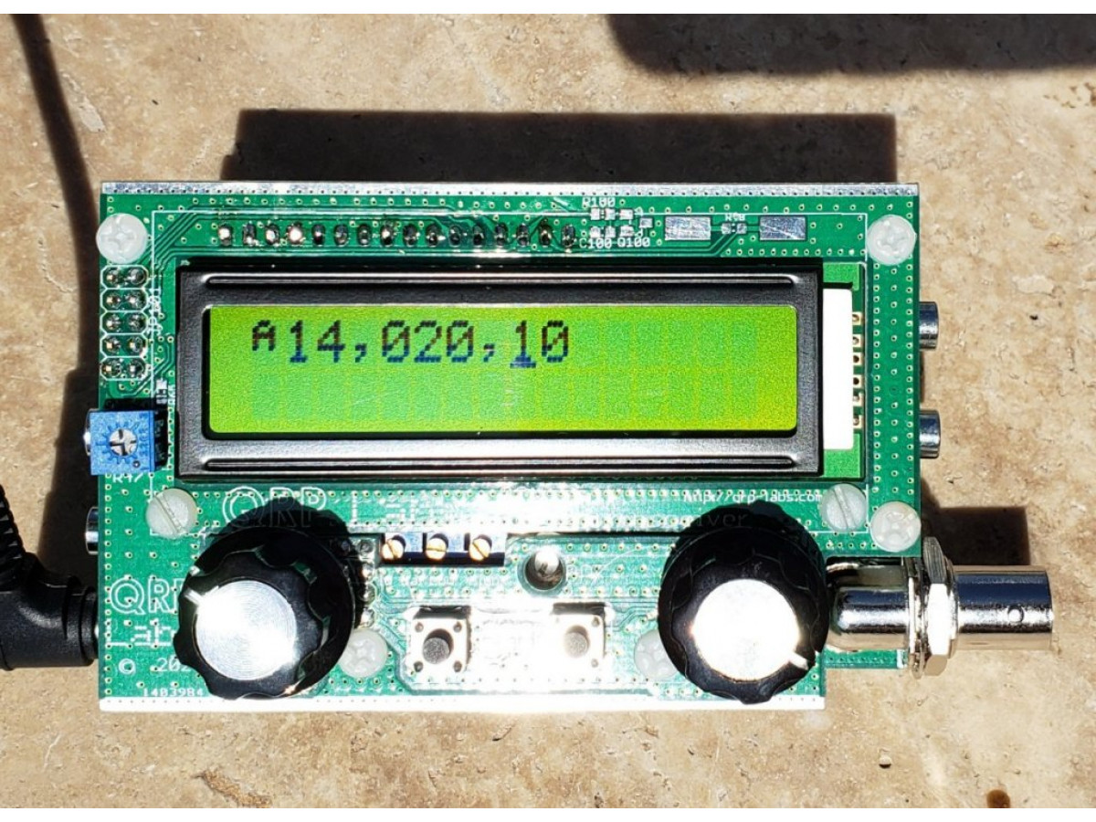 Assembled QCX-mini 5W CW transceiver