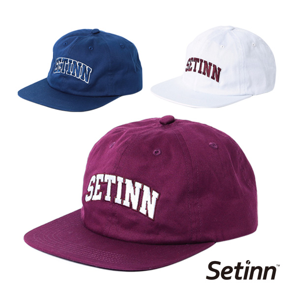セットイン（SETINN） アクセサリ・小物 ]カレッジ ロゴキャップ