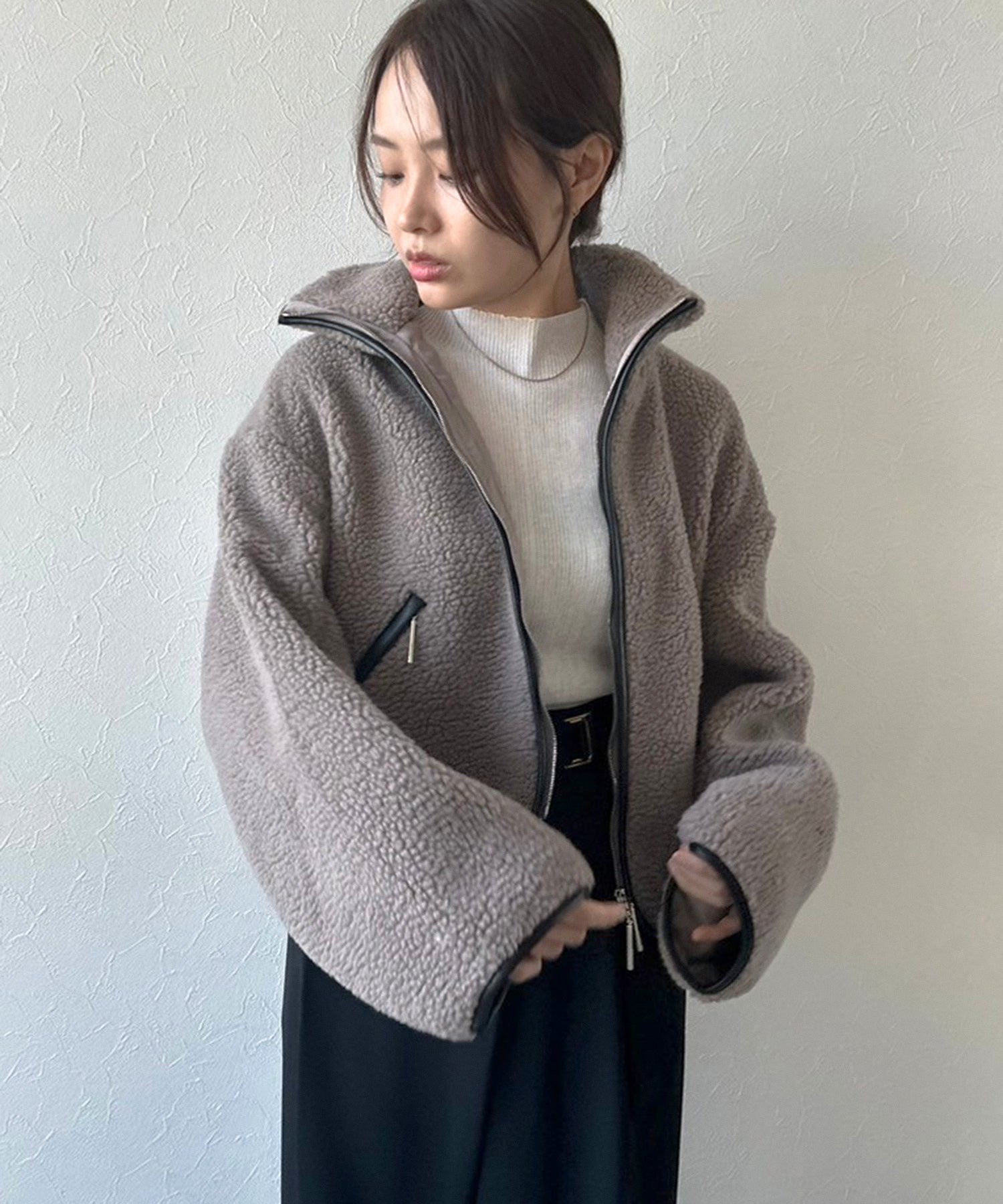 TATRAS】SONA スタンドカラー ボアジャケット – Sirin Online Store