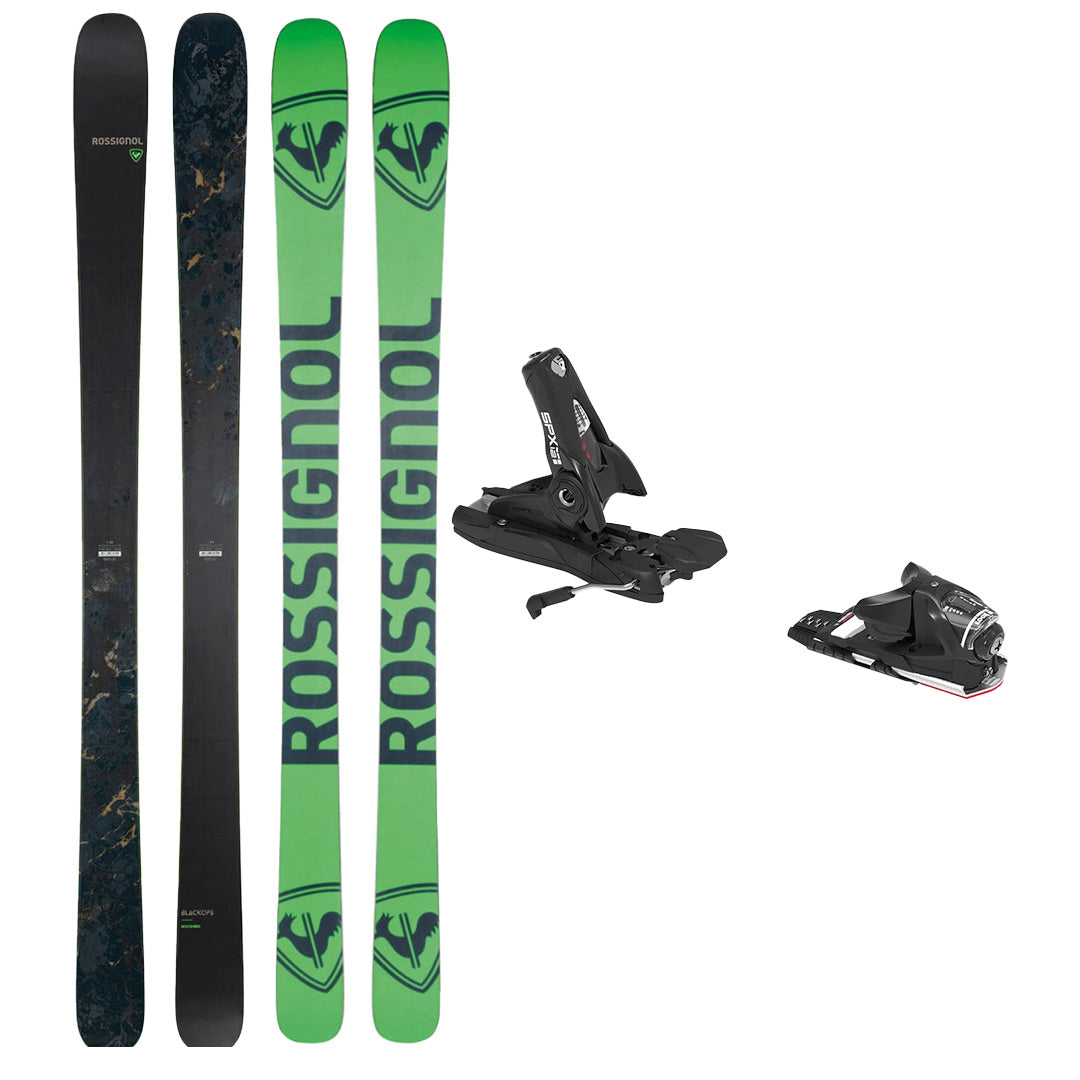 USED - Rossignol Black Ops Holyshred with SPX12 Bindings – Ski Pro AZ