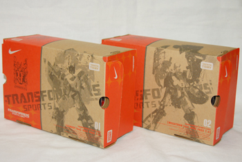 TAKARATOMY × NIKE TRANSFORMERS SPORTS LABEL 