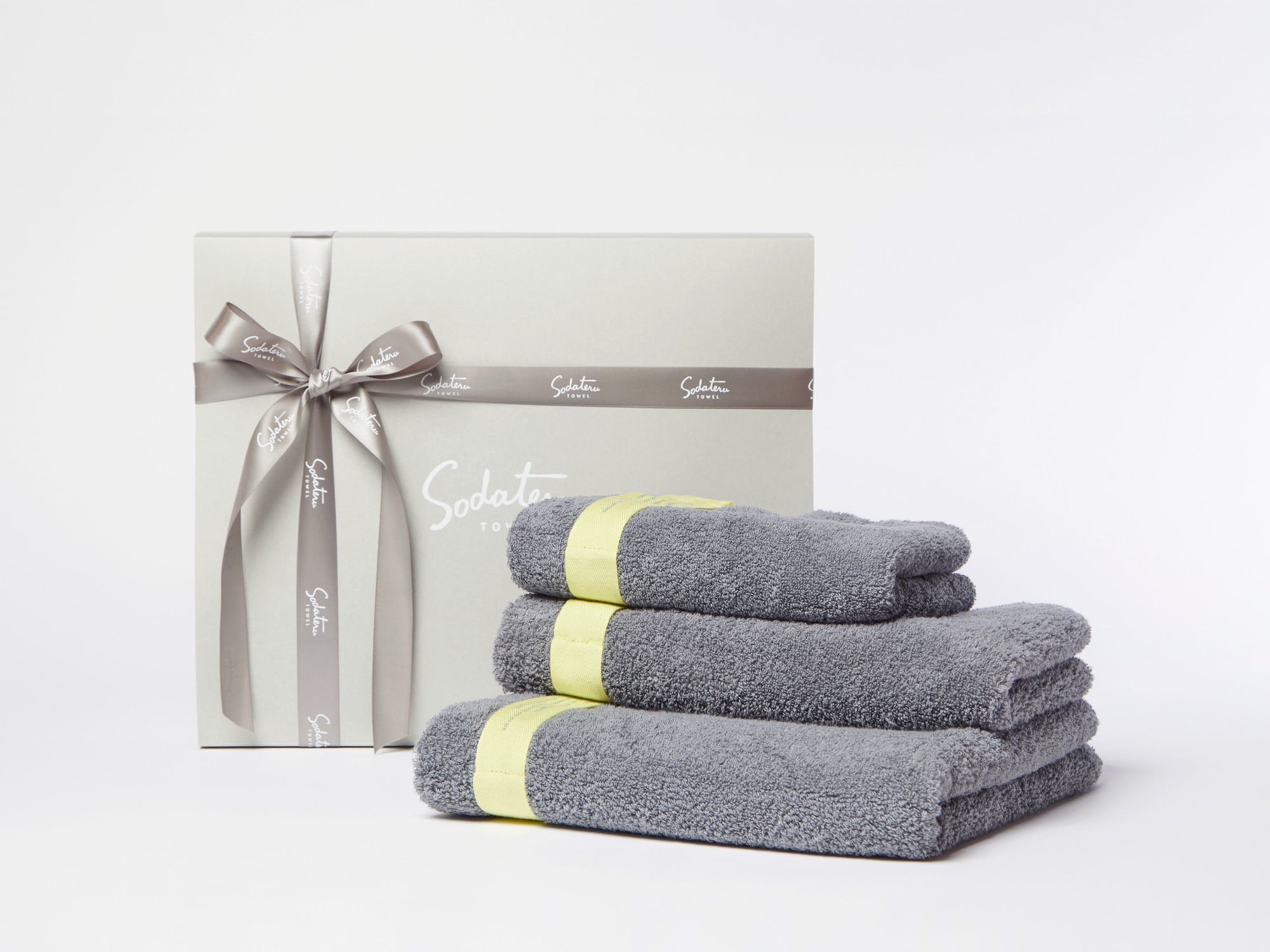 yellow ribbon トリプルセット – 育てるタオル 公式online store