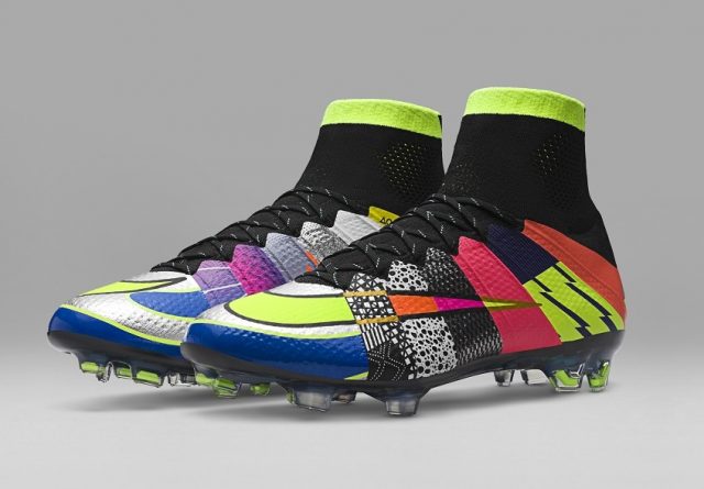 歴代16モデルのカラーを組み合わせた「ナイキマーキュリアル」世界3000