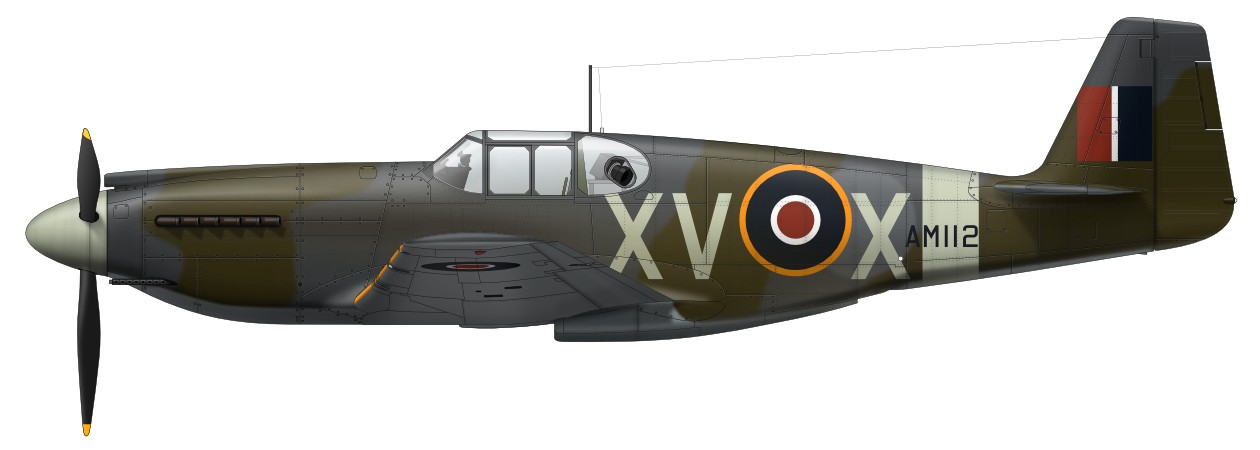 ノースアメリカン P-51A マスタング アキュレイトミニチュア 1/48