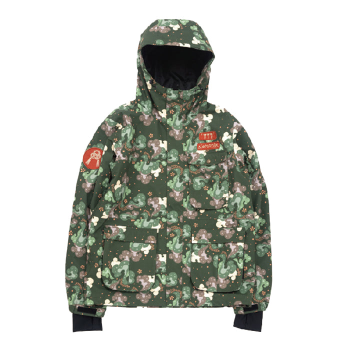 スノーボード ウェア ノマディック NOMADIK 777 JKT GR CAMO 送料無料