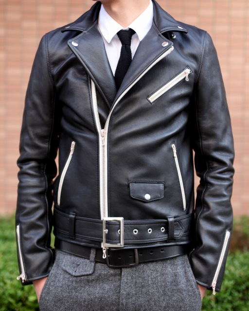 レザーを巡る旅：「Digawel ホースレザーダブルライダースジャケット