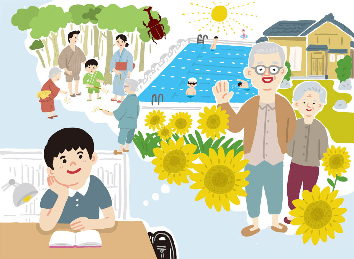 道徳教科書 - 竹添星児 Seiji Takezoe, illustrator