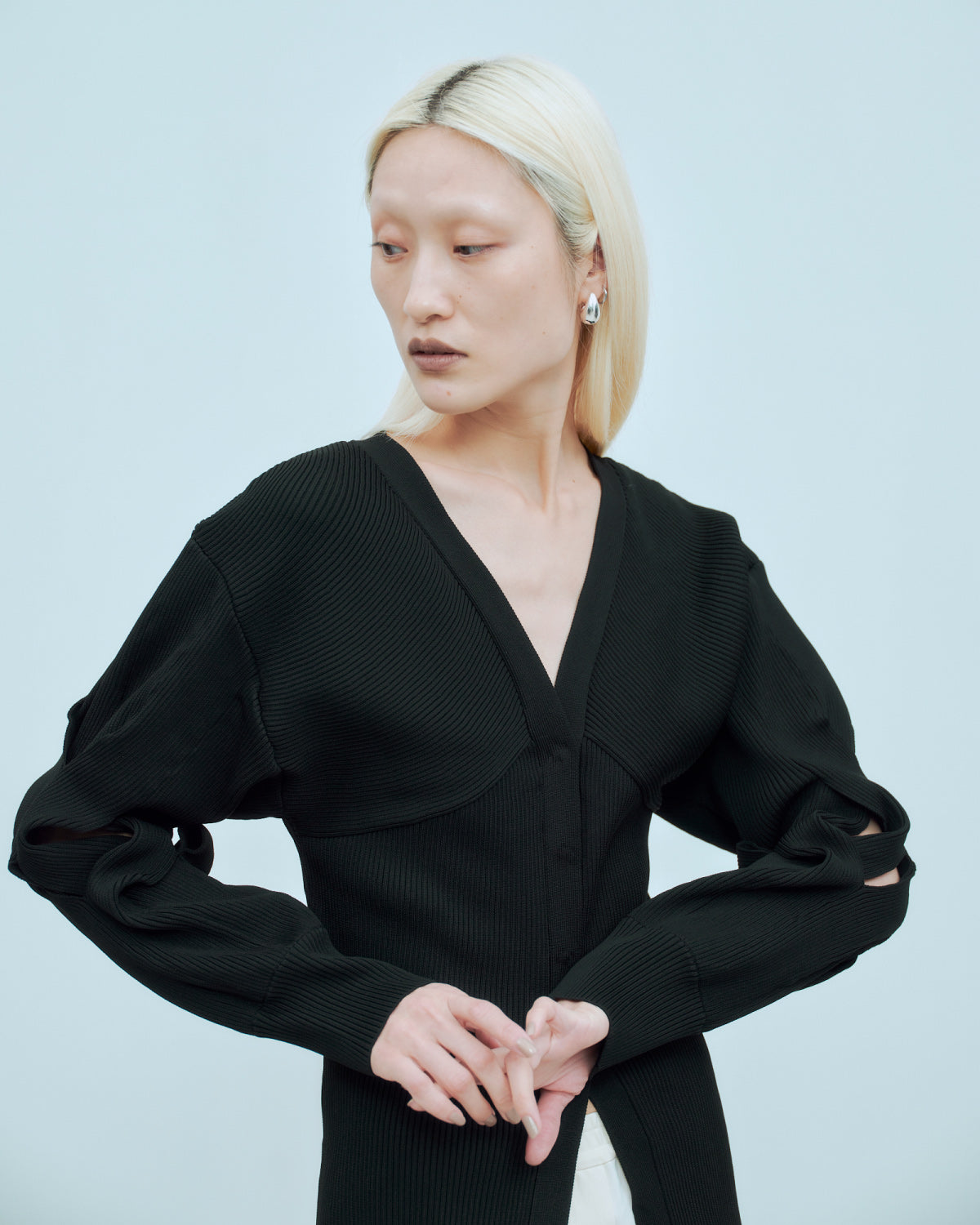 CHAOS PATTERNED KNIT | TOPS | STORE | THINGS THAT MATTER ONLINE STORE