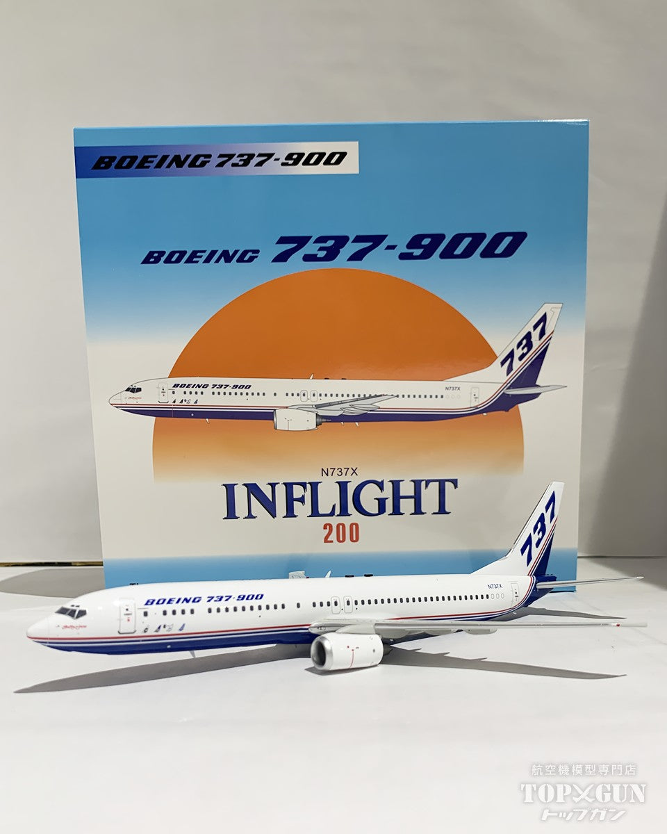 InFlight200 737-900 ボーイング ハウスカラー N737X 1/200 [IF739737X]
