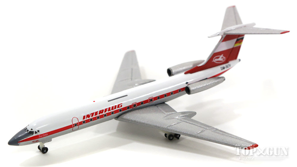 軍*姿様 Herpa Interflug Tupolev 134A 1/500