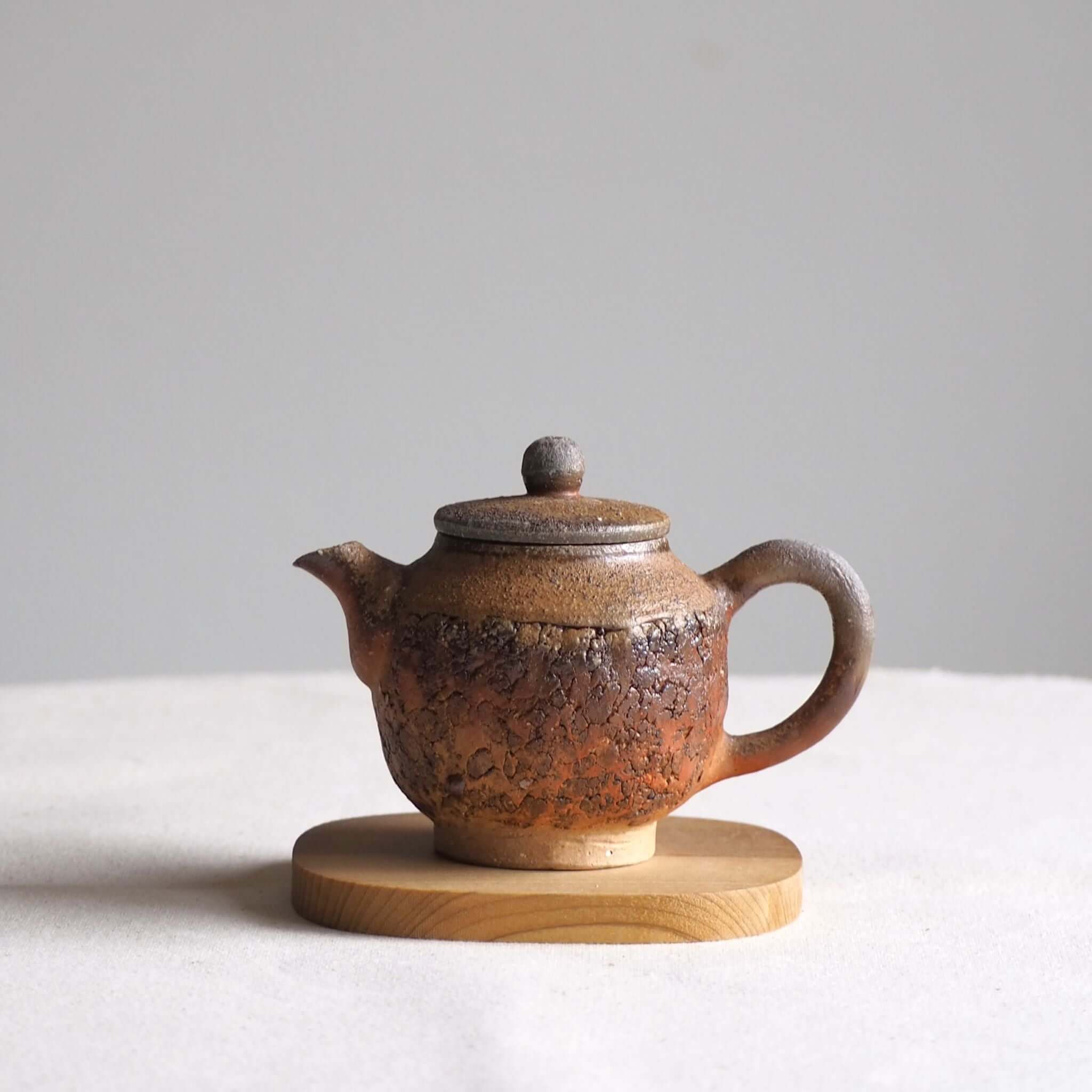 備前焼 細川敬弘作 礫急須 B [東山堂煎茶器店 オンラインショップ