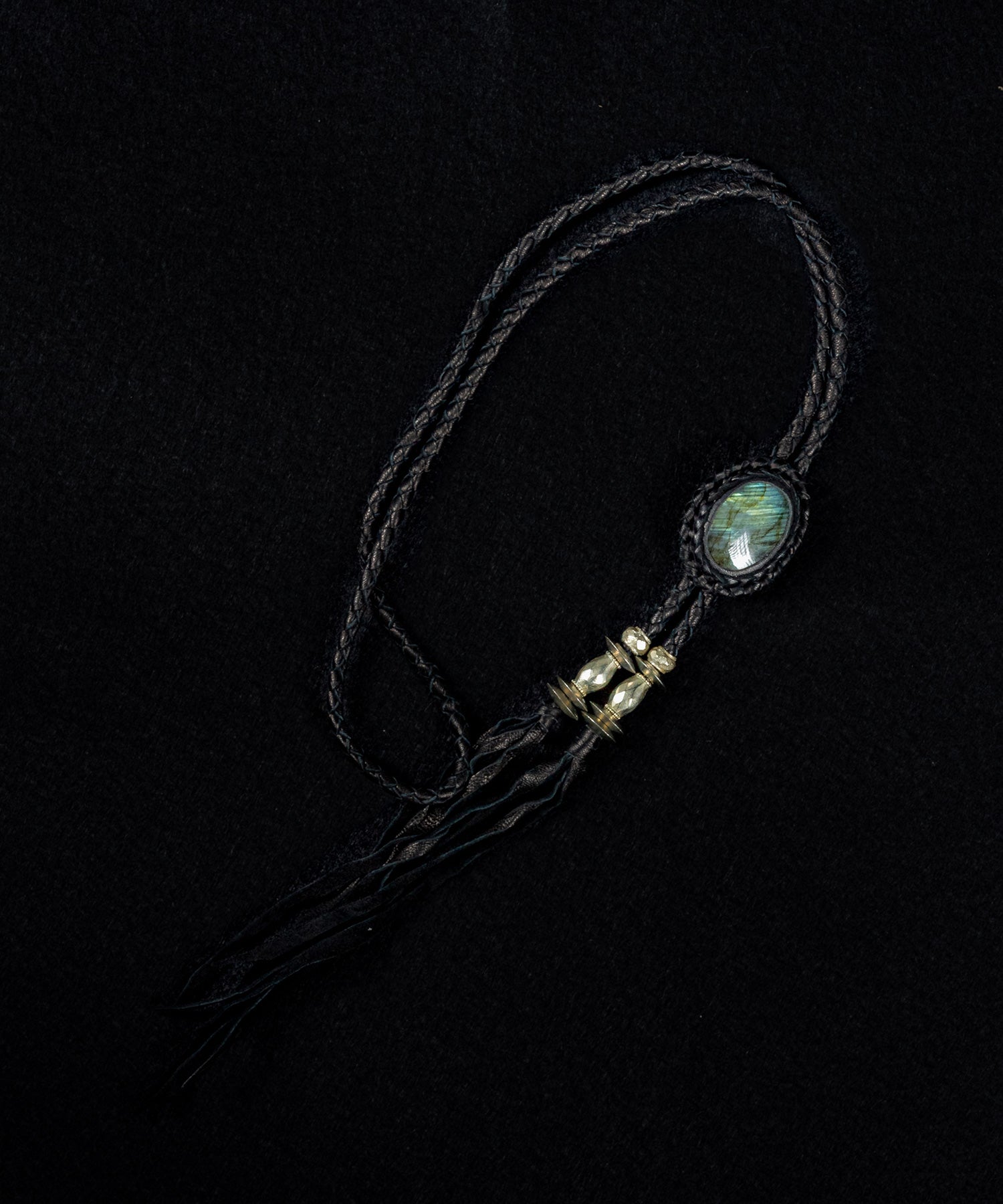 KMRii（ケムリ） Labradorite Loop Tie B – TRAPNEST ONLINE STORE