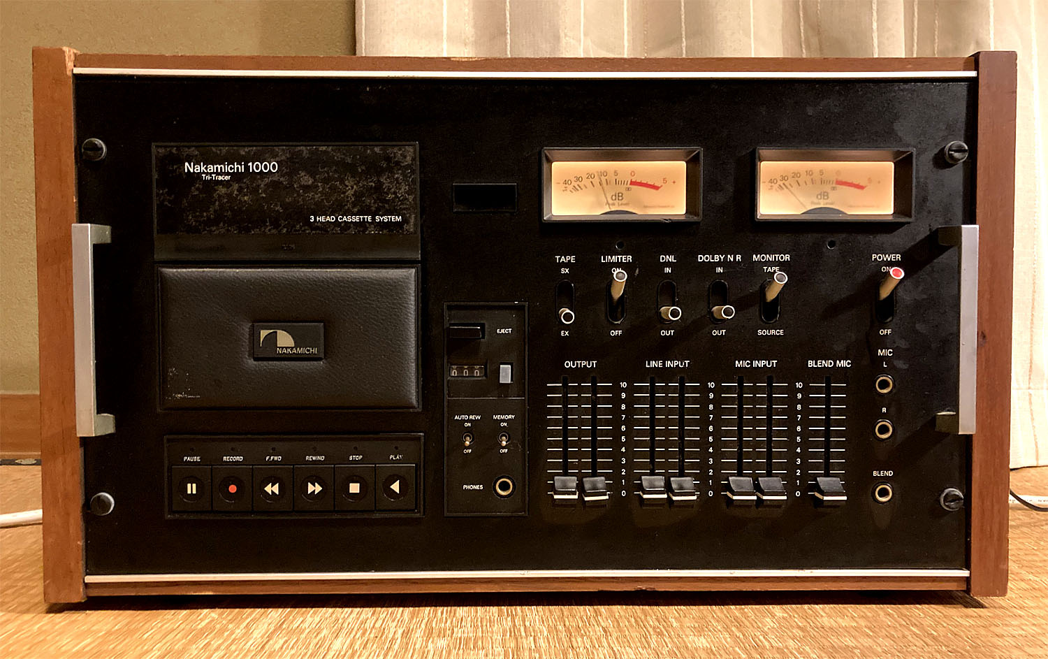 Nakamichi 1000 レストア（1）: Nakamichi Home Audio Owners Club