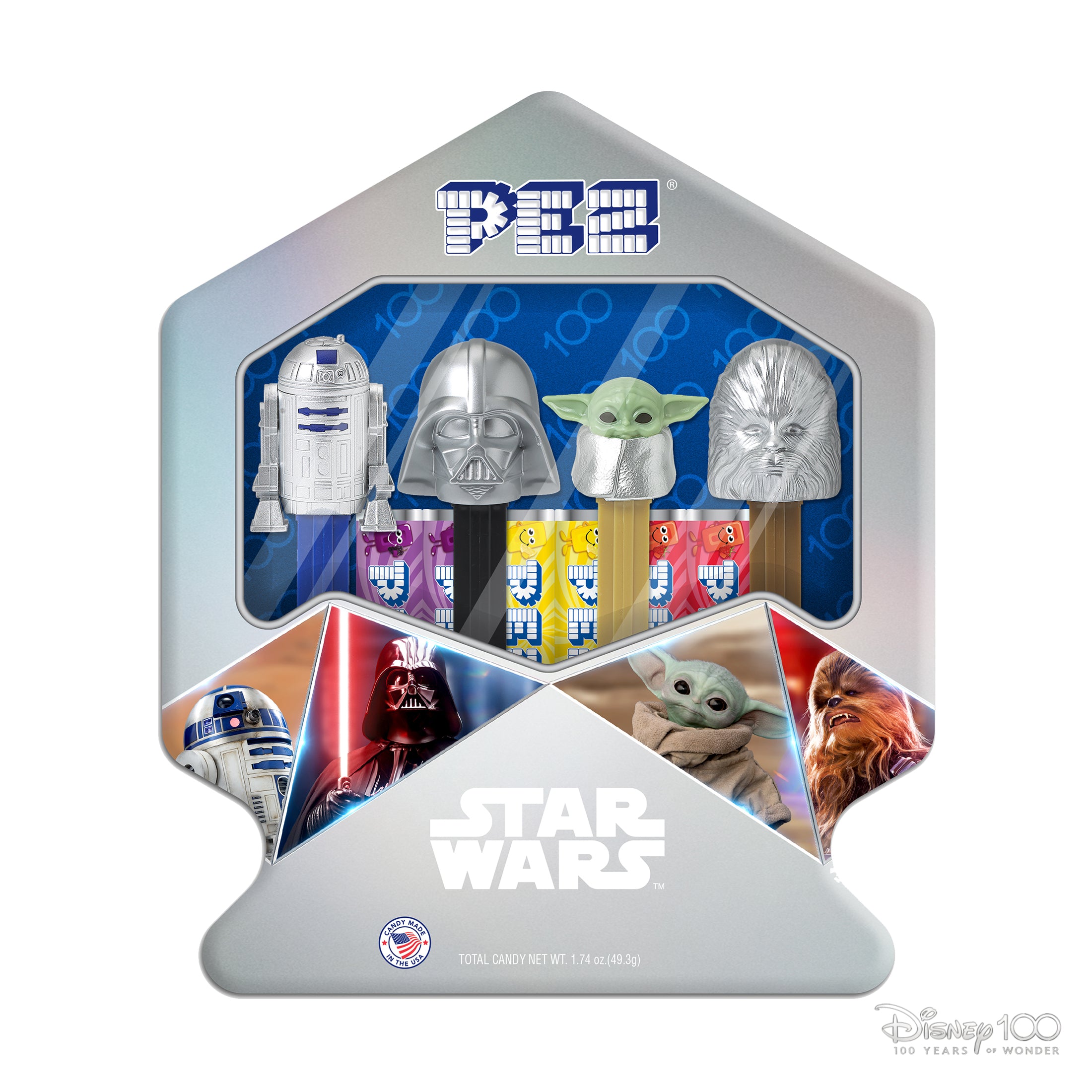 Disney 100 Star Wars PEZ Gift Tin| D100 | PEZ Official Online