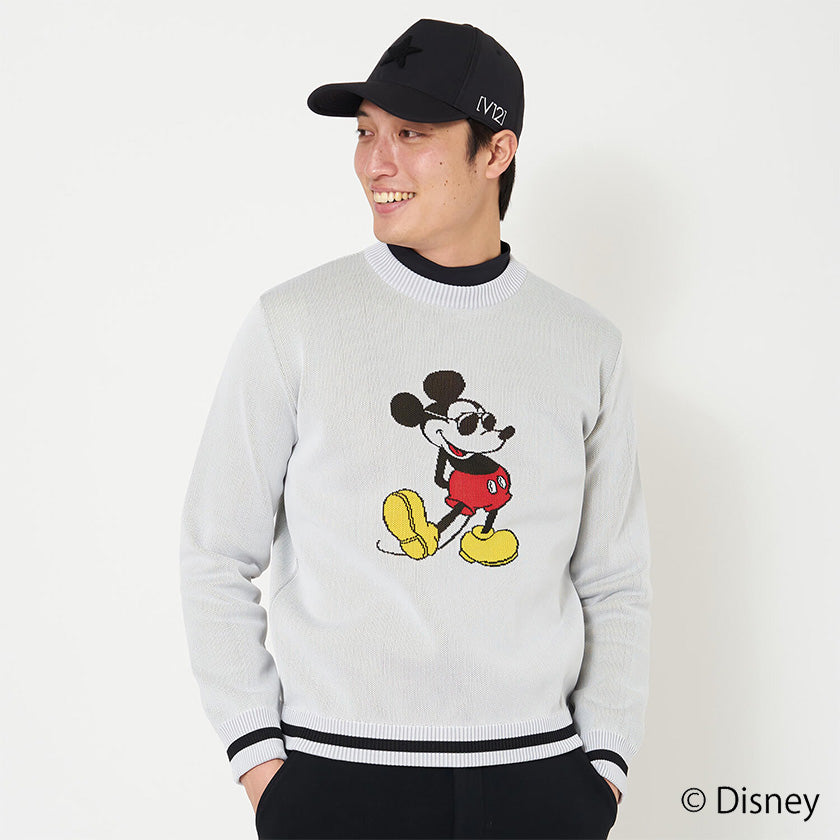 V12 ゴルフ 【ミッキーマウス】 メンズ ニット MICKEY / KNIT | 【公式