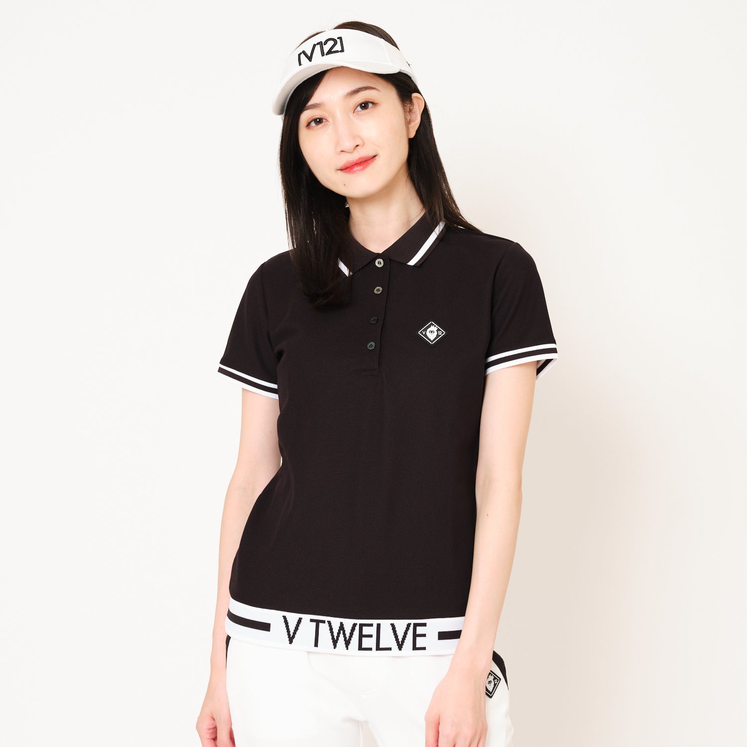 V12 ゴルフレディース ポロシャツ 吸水速乾 LIB OUT POLO | 【公式通販】