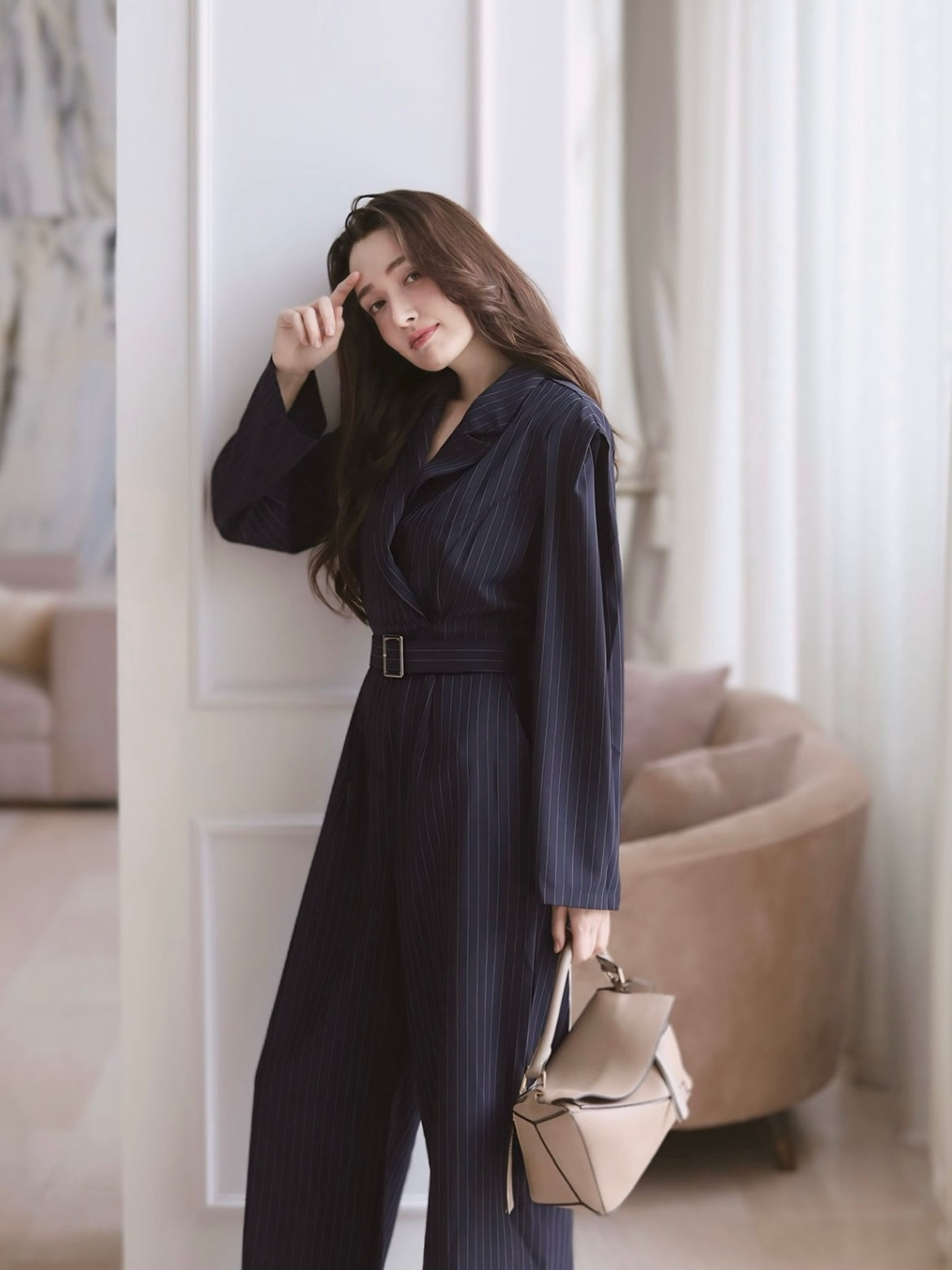 Stripe Jump Suit – VANON