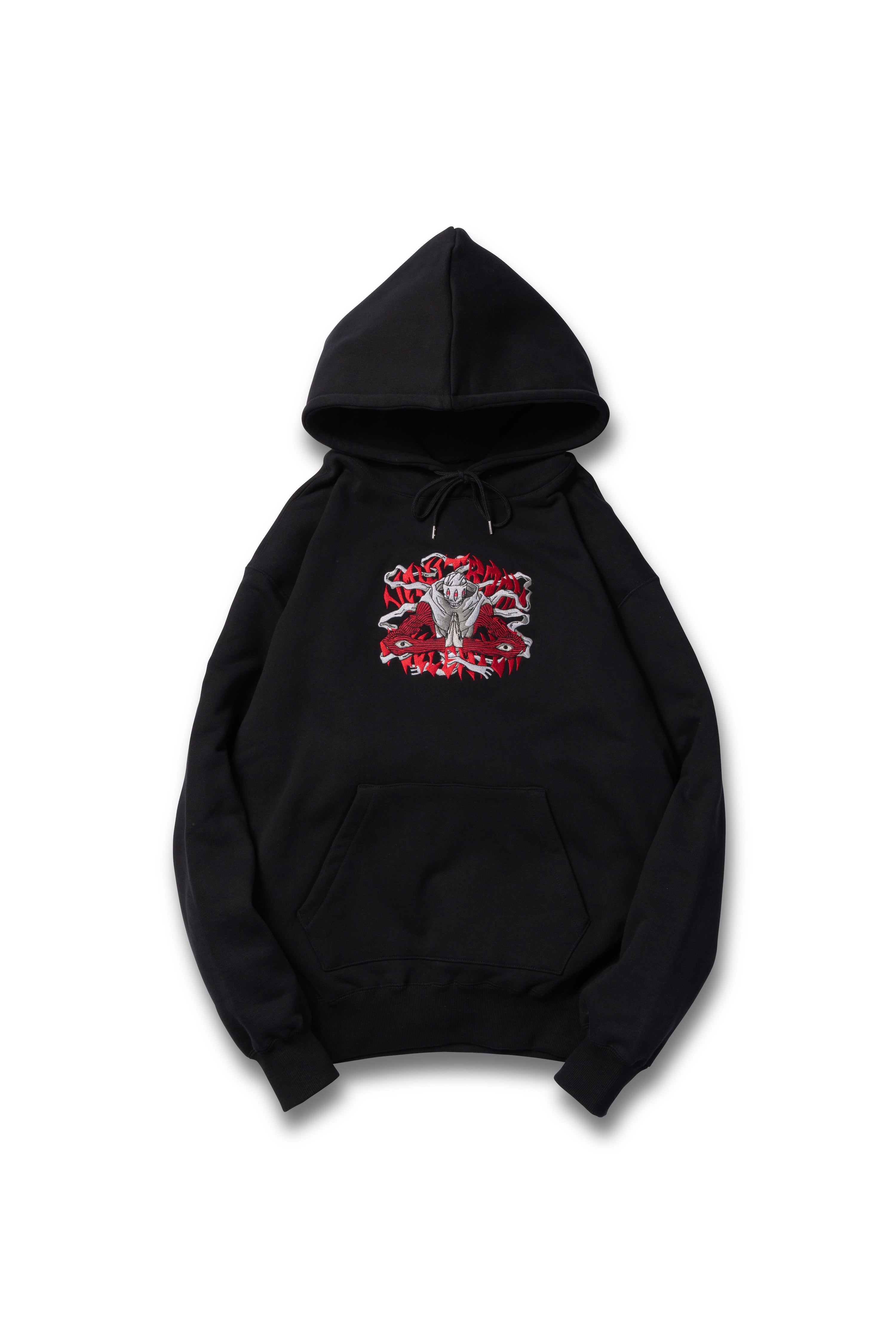 ASURA HOODIE / BLACK – VAULTROOM