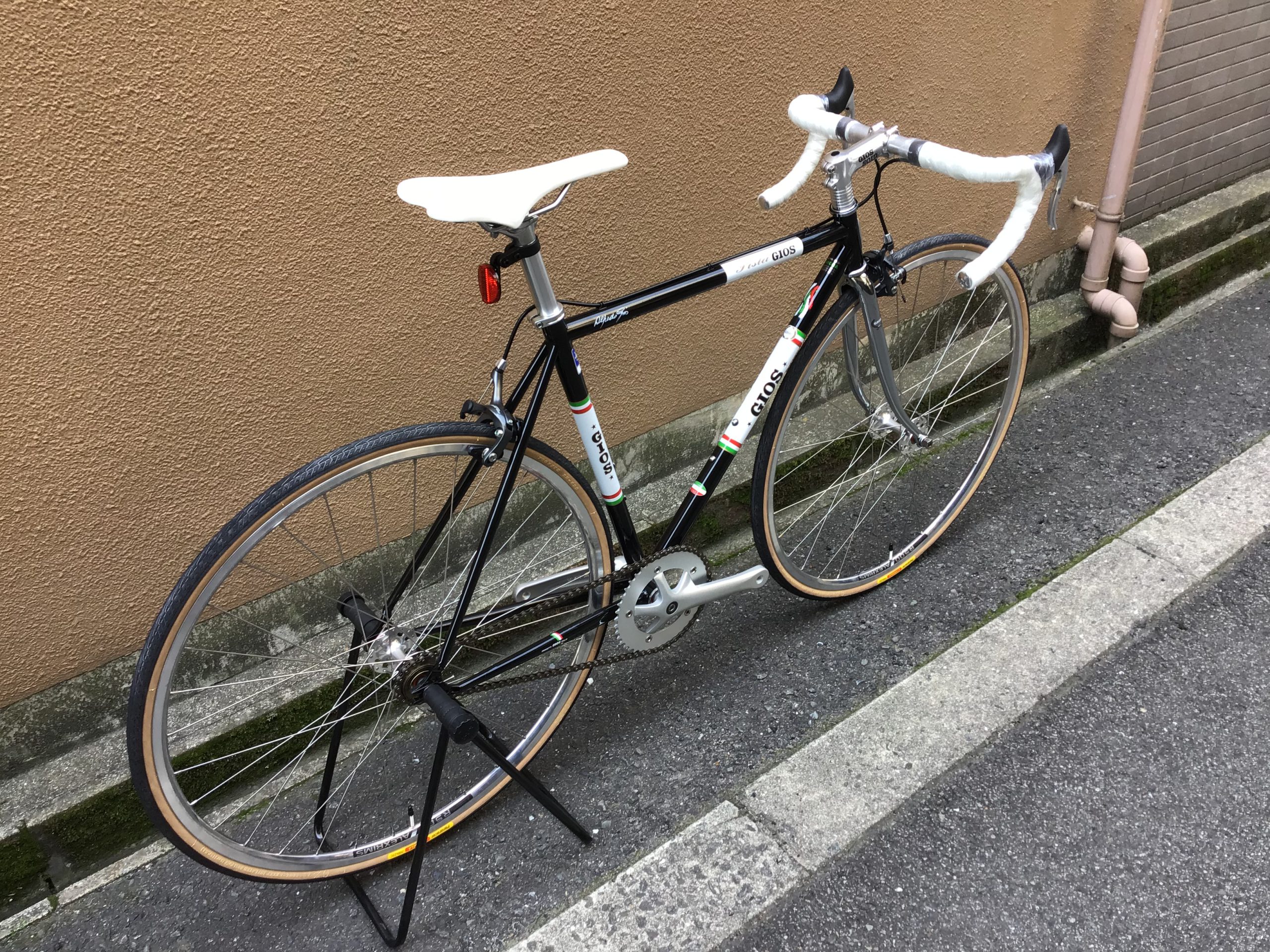 現金特価 30％OFF GIOS VINTAGE PISTA ピスト 480mm ブラック | トモダ