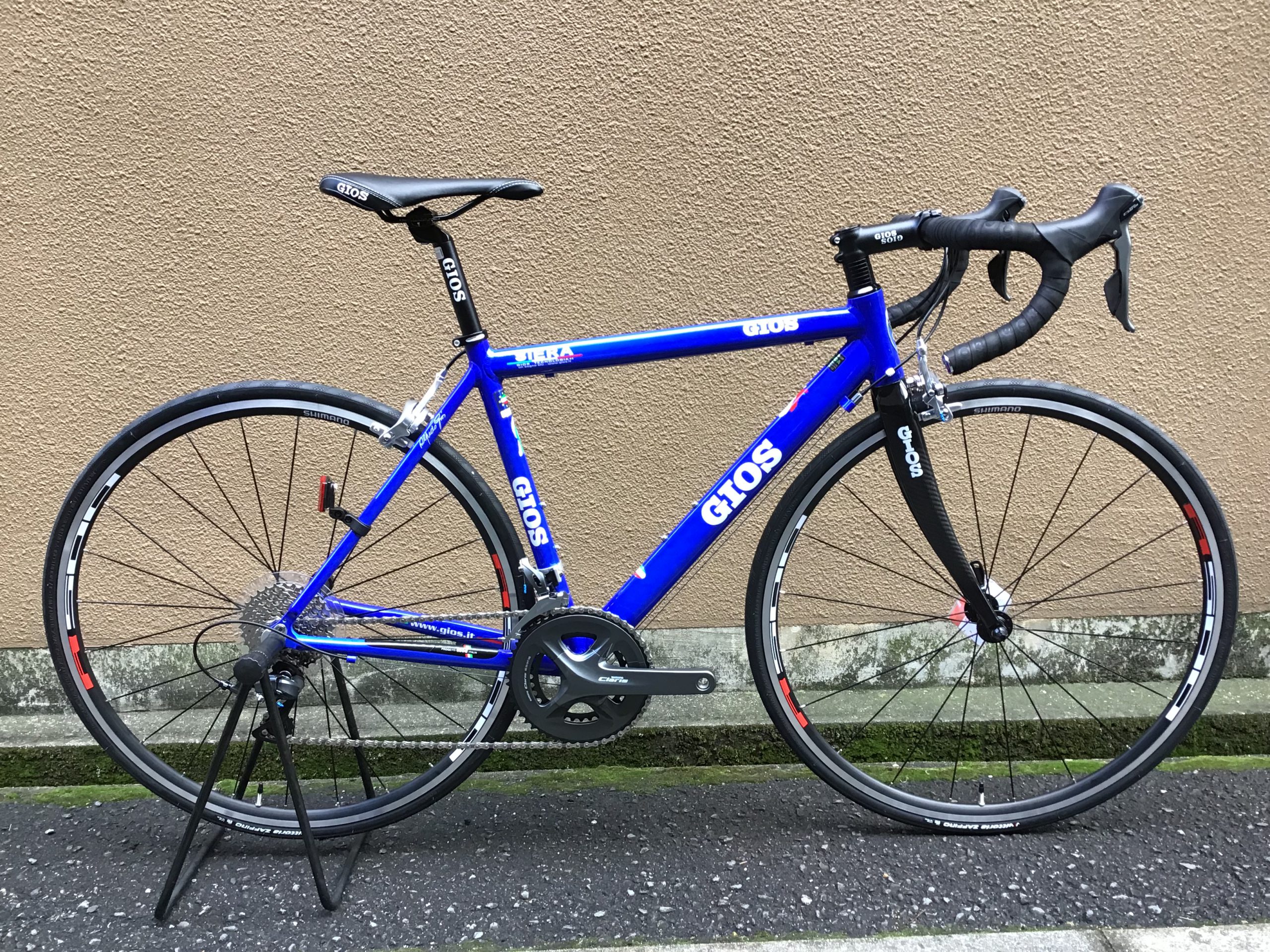 特価 現品限り GIOS SIERA ロード 490mm ブルー | トモダサイクル 大阪