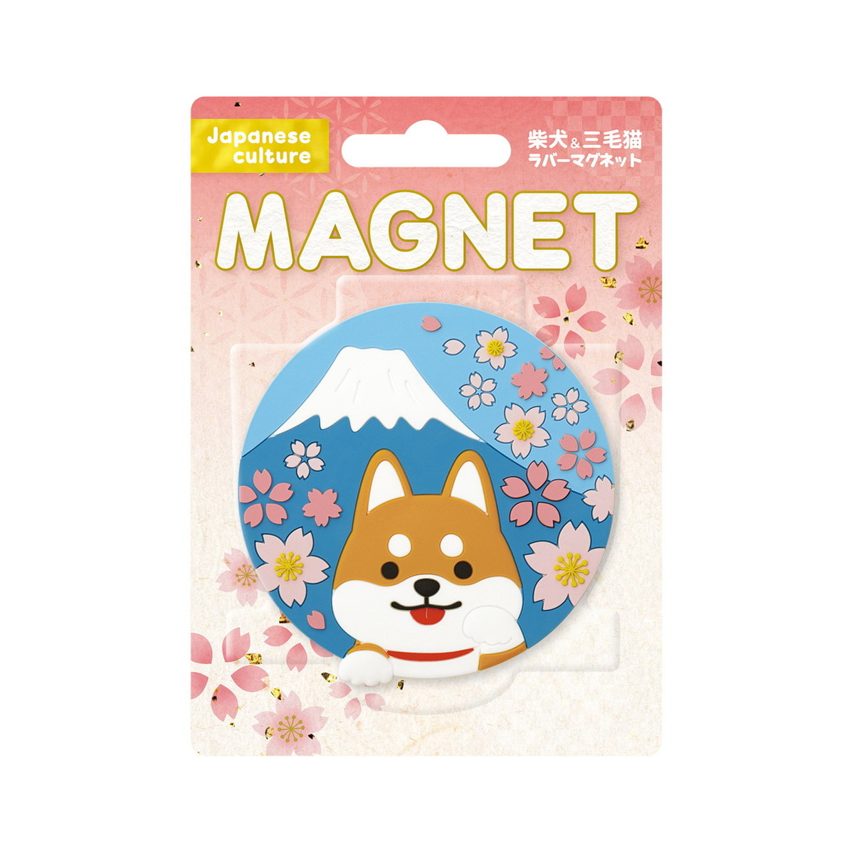 Japanese culture MAGNET 柴犬 三毛猫｜東洋ケース株式会社