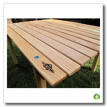 ブルーリッジチェアワークス パークウェイピクニックテーブル