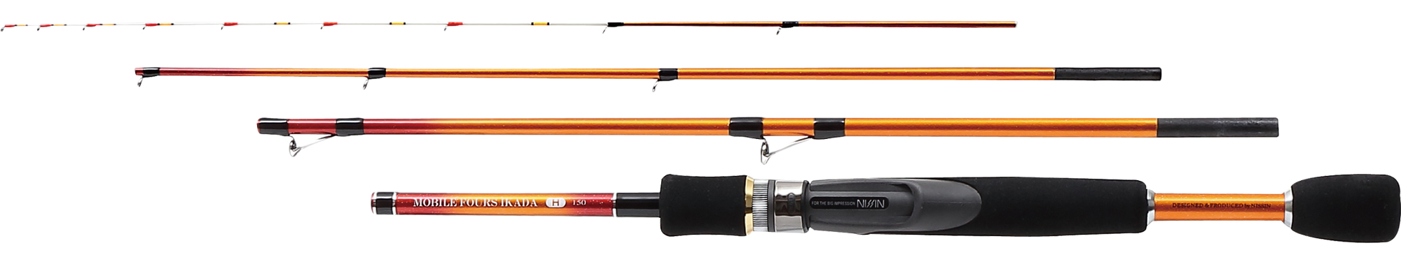 MOBILE FOURS IKADA | (株)宇崎日新（NISSIN）| 磯・船・渓流などの