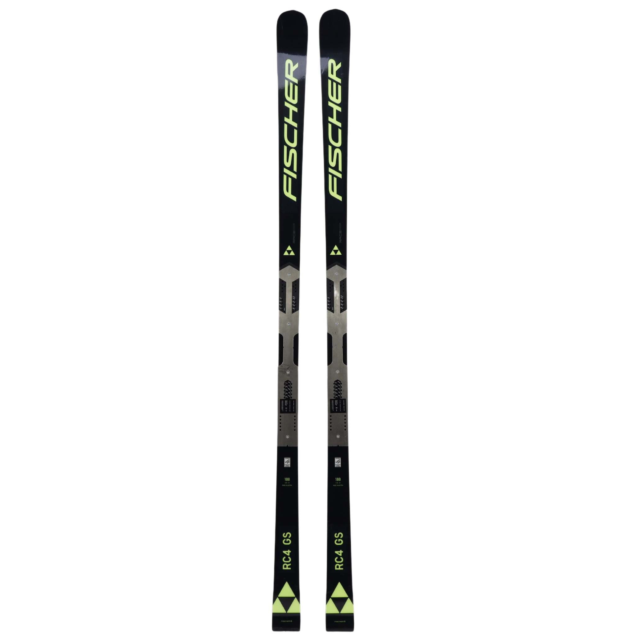 188cm Fischer RC4 WC Giant Slalom Women's Skis 2023 + Race Plate