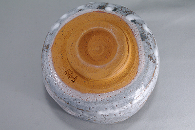 孝山窯 中村孝二作 鼠志野茶碗 【器道楽】