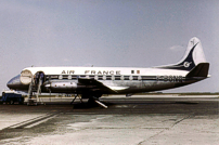 Air France Viscount fleet list