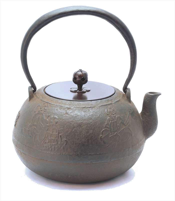 鉄瓶 京鉄瓶 七賢人 平安松寿堂