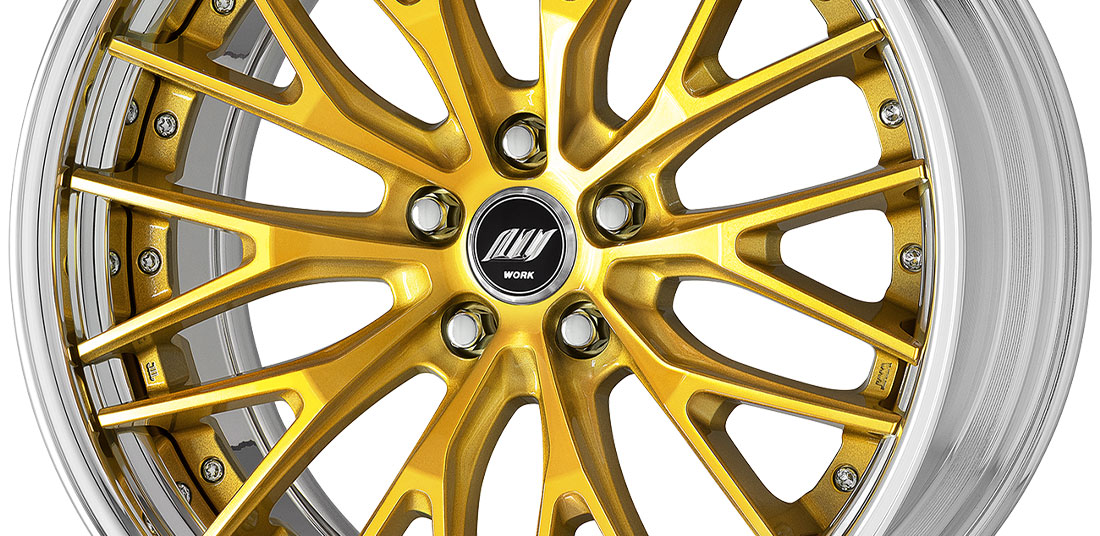 マ*マ様 UnAuthorized Imperial 完組ホイール ゴールド ピ CUSTOM