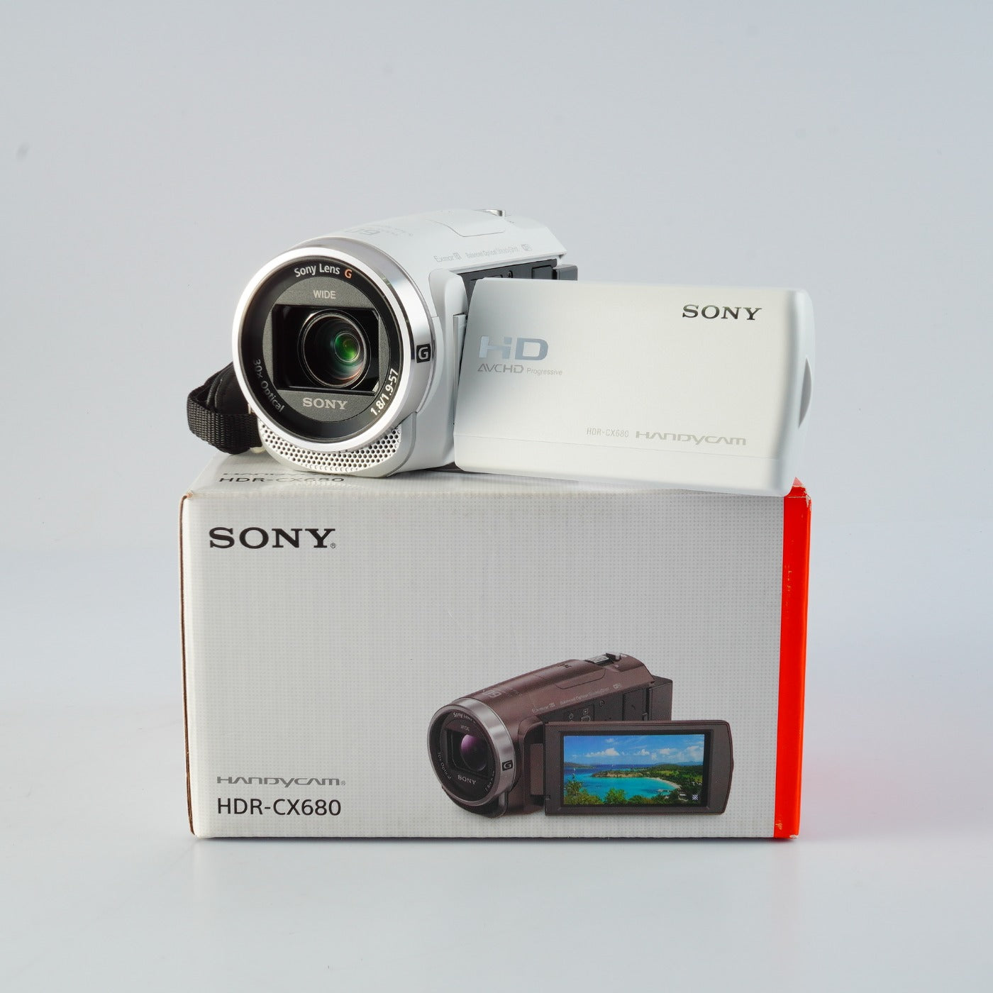 SONY HDR-CX680 White デジタルムービーカメラ – 山田写真機店
