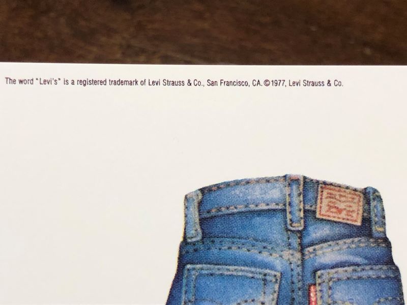 70'S ビンテージ リーバイス（Levis） 販促用 ポスター | Abbot Kinney