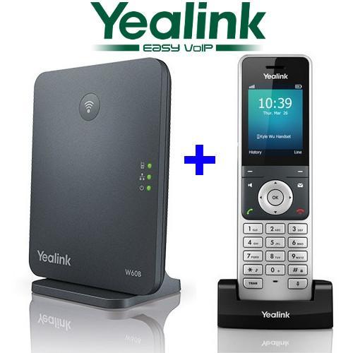 Yealink W60B DECT Base Station + W56H Handset IP Phone Package W60-PAC