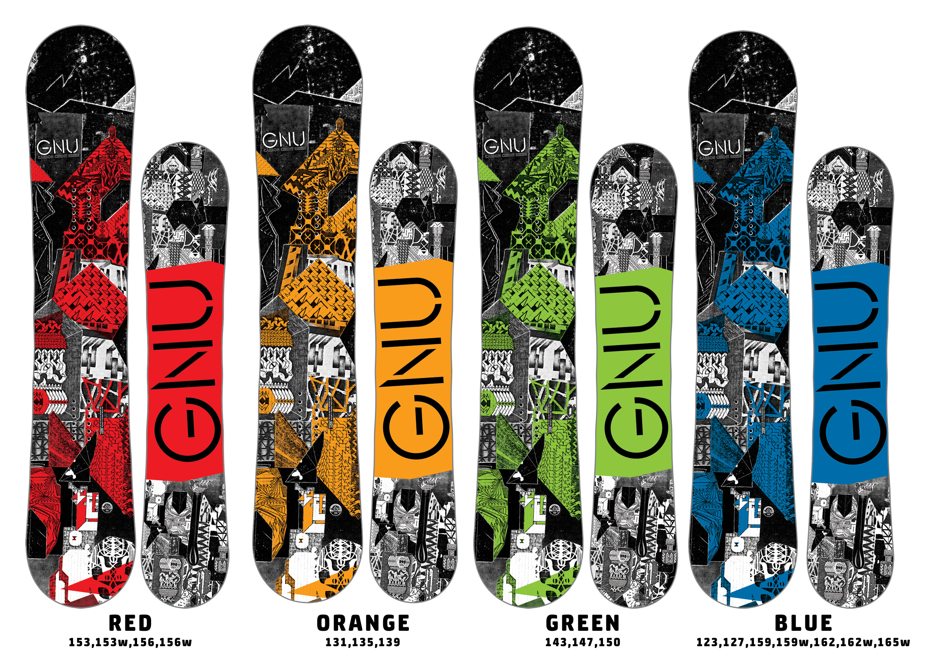 GNU SNOWBOARD 16-17