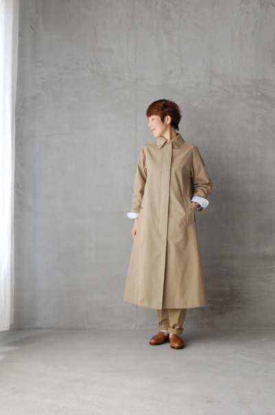 SOUTIENCOL」のステンカラーコート〈LOUVRE〉 | Daja