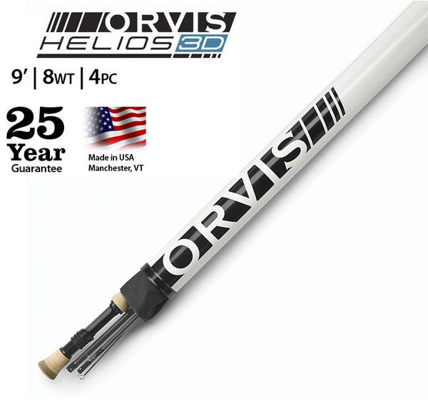 Orvis Helios 3D 908-4 8 wt White Label Fly Rod - Andy Thornal Company