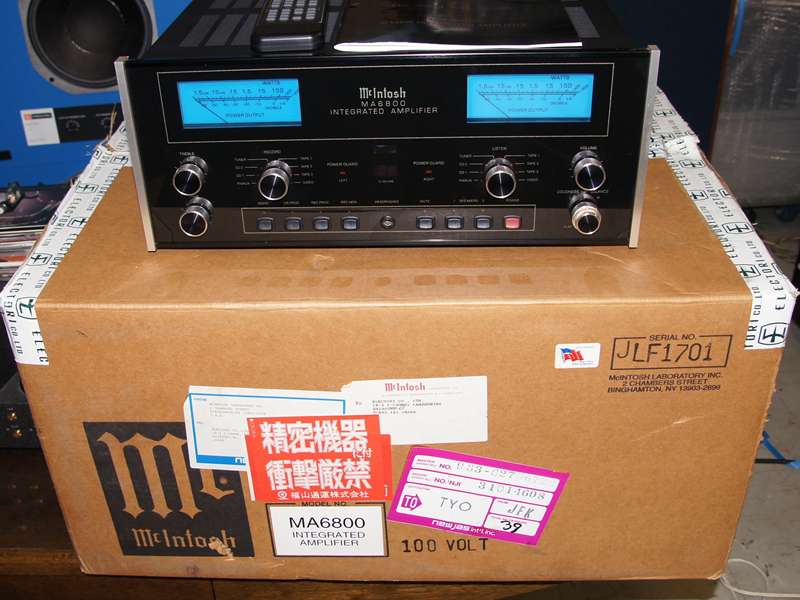 マッキントッシュ McIntosh MA6800 プリメインアンプ